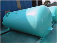 Contenitore a pressione verticale blu del carro armato del ricevitore di aria, vasca di decantazione bassa del compressore della pressione dell'aria
